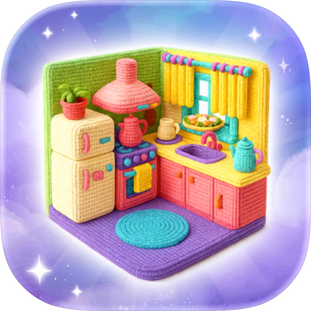 Apple App Store cover for Woolscape 3D