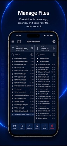 Wolf Commander iPhone screenshot