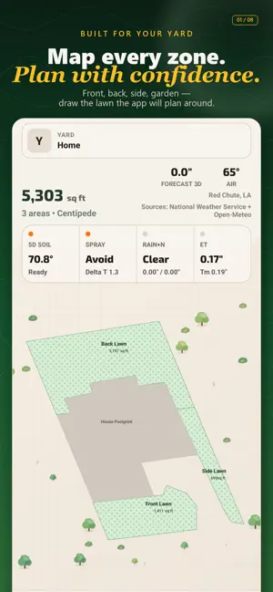 Turf/OS - Lawn Planner screenshot 1