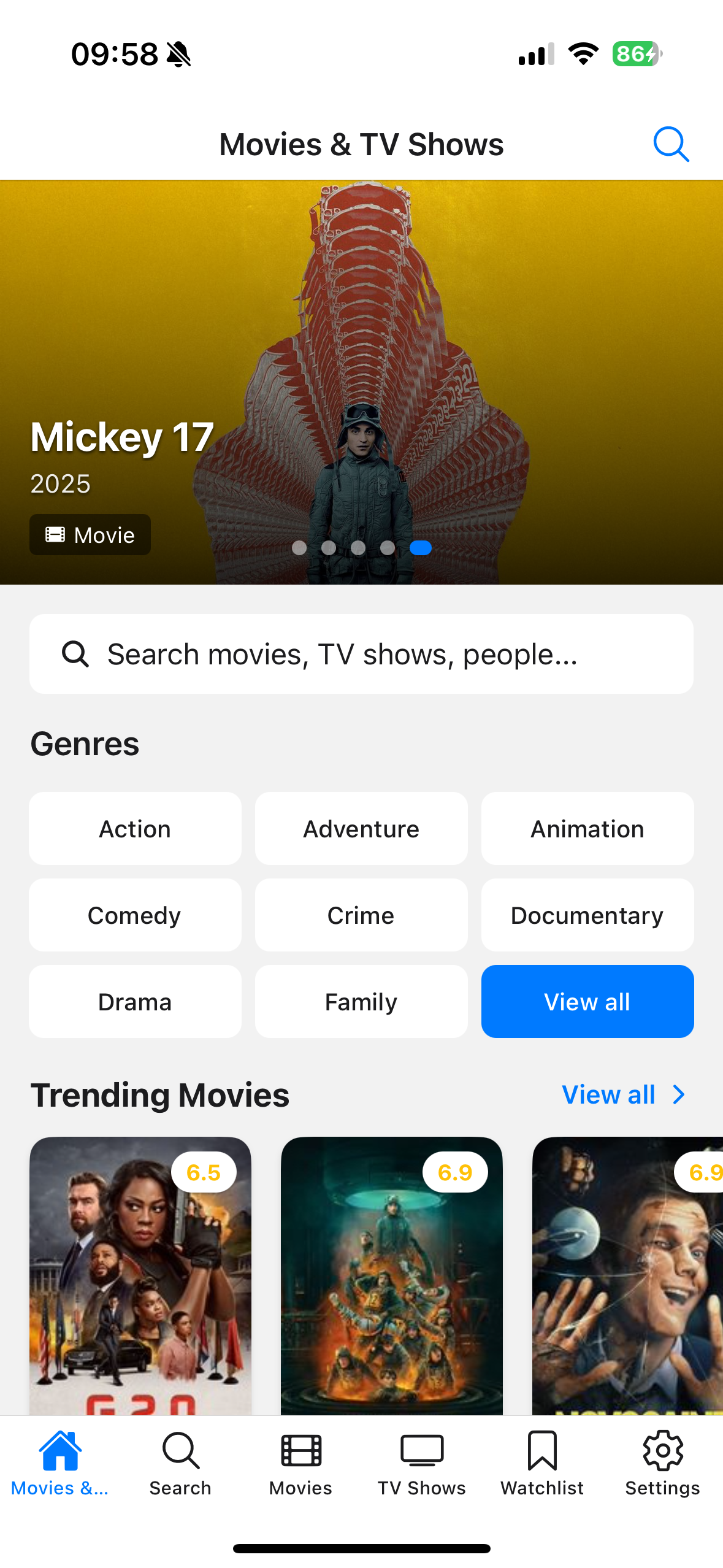 Movies & TV Shows Explorer screenshot 4