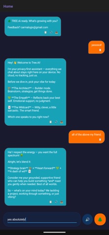 TREE.Ai - Know Yourself. screenshot