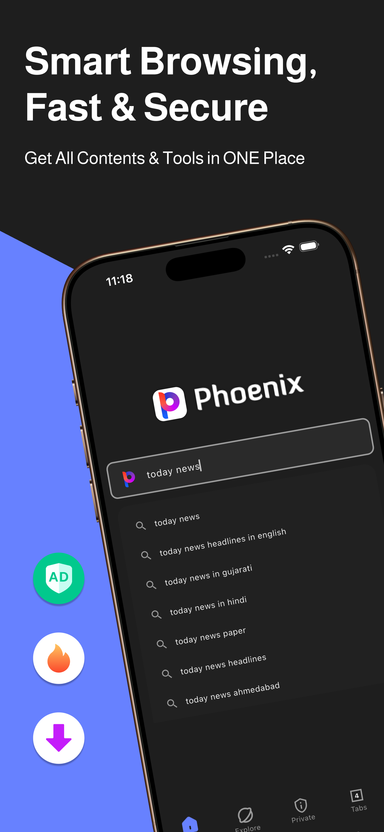 Phoenix - Fast Mobile Browser