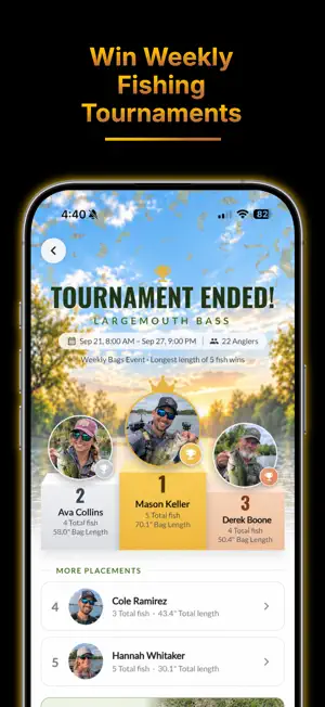 Fish Masters Live: Tournaments screenshot 1