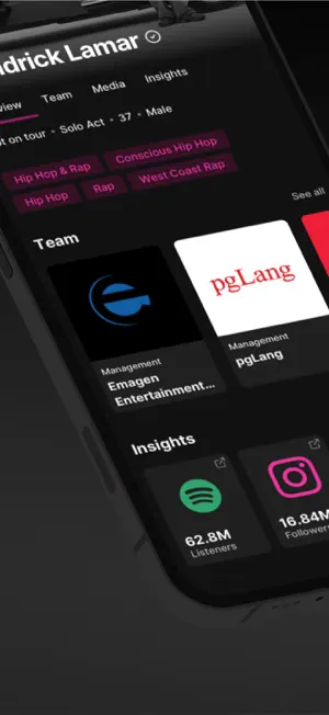 ROSTR: Music Industry App screenshot 3