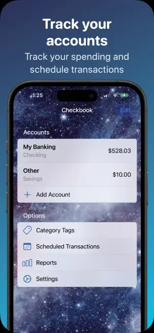 Horizon Checkbook screenshot 2