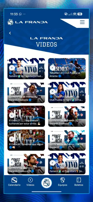 Club Puebla screenshot 4 of 9