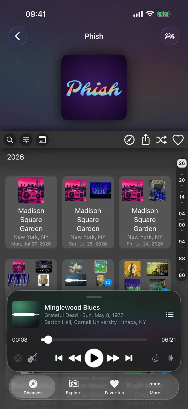 Screenshot #2 pour Live Music Archive