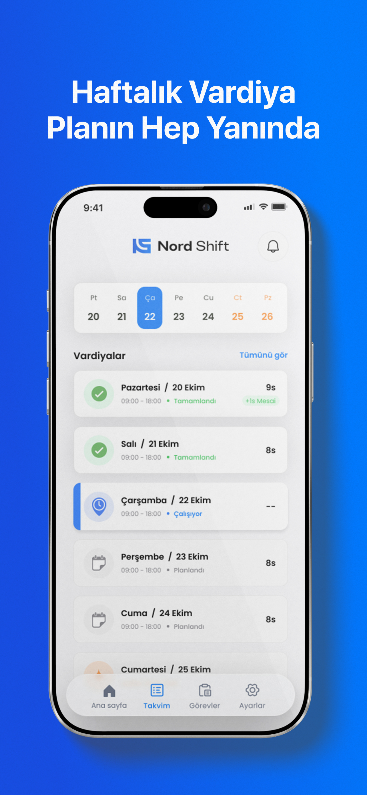 NordShift: PDKS & Vardiya