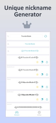 FF: Nickname Generator screenshot 1