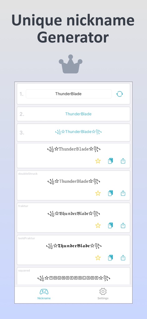 FF: Nickname Generator - Utilities App | MWM