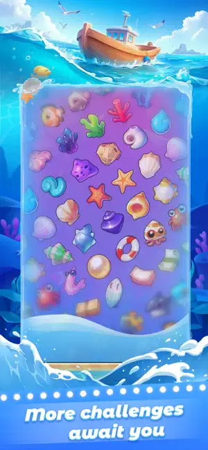 Ocean Challenge: Match Puzzle screenshot 2