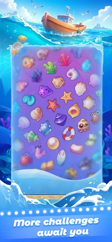 Ocean Challenge: Match Puzzle Screenshot 2 of 4