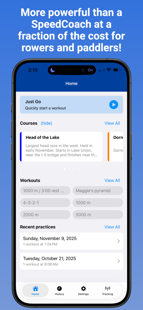 CrewNerd for Rowing & Paddling screenshot 1