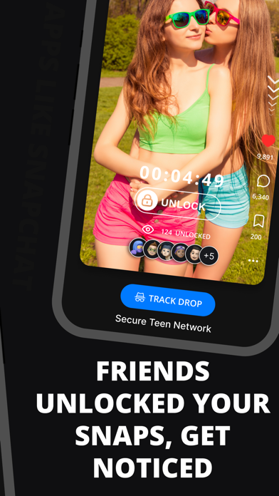 Locksy: Snap it. Lock it. Chat iPhone screenshot 8 - Social Networking app