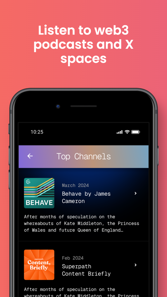 #1. ApeCast - AI Podcast Player (iOS) 由: Ratog