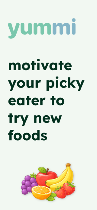 Yummi Picky Eater Food Tracker Screenshot 1 of 7