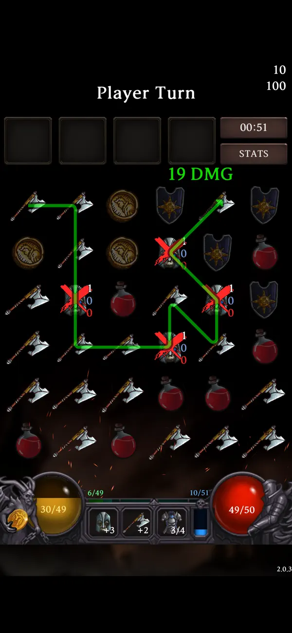 #3. Dungeon Tracer (iOS) Podle: sang wook Jang