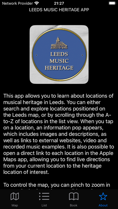 Leeds Music Heritage Screenshot