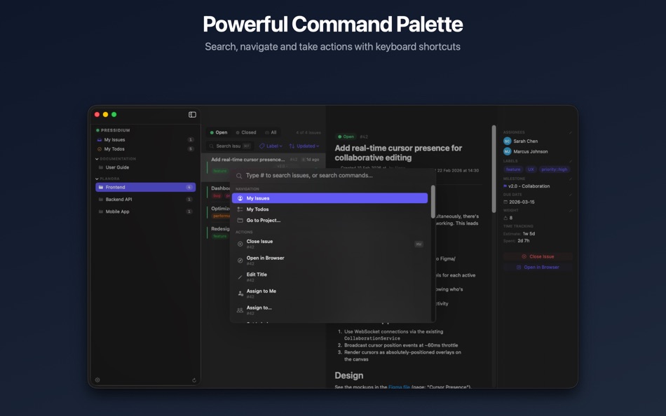 #5. Issues Tracker for Gitlab (macOS) Ved: Ilarion Ioannidis