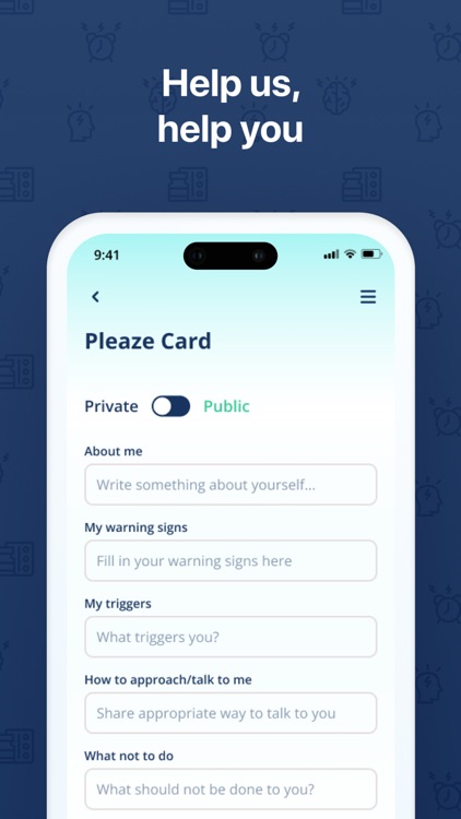 Pleaze: Mental Health Help