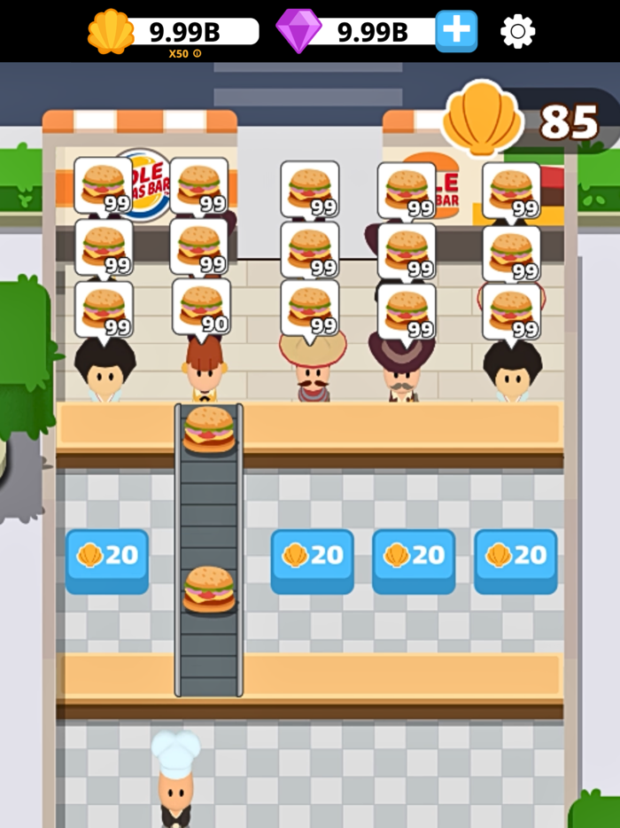 Idle Eras Bar Food Tycoon