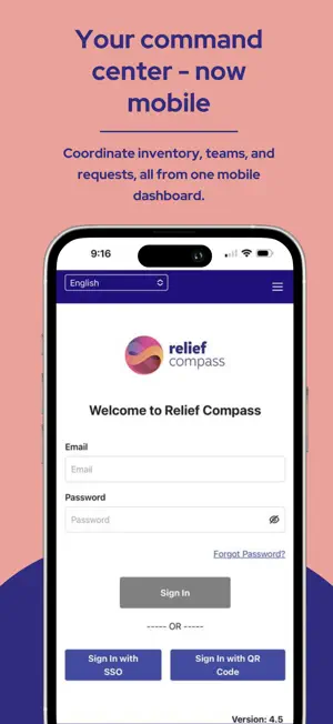 Relief Compass Admin screenshot 1