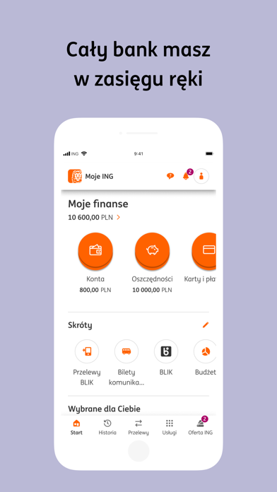 Screenshot #2 pour Moje ING mobile