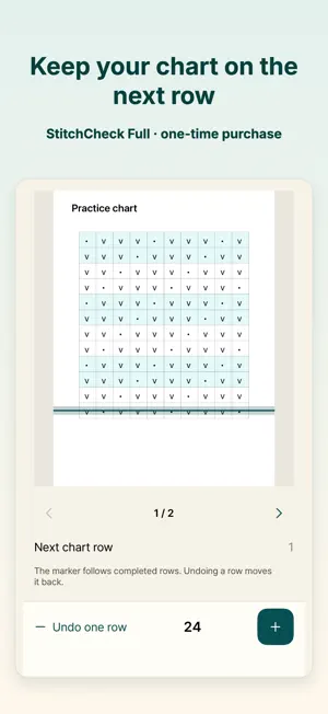 StitchCheck: Knit Row Counter screenshot 3