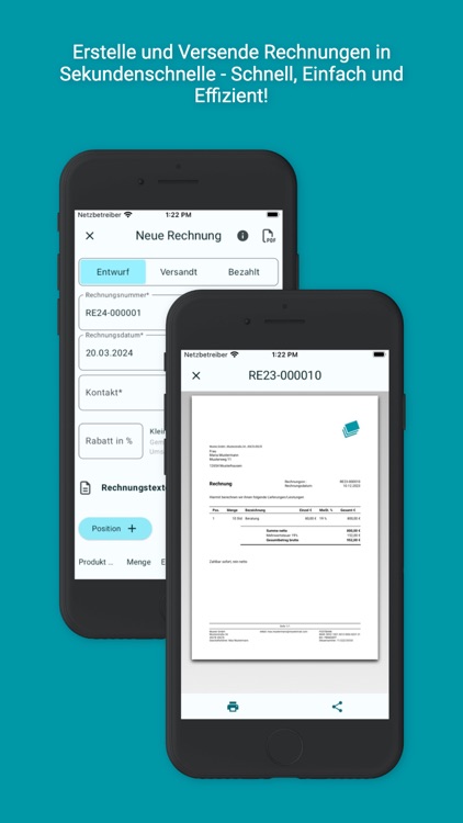 Rechnungen schreiben - einfach