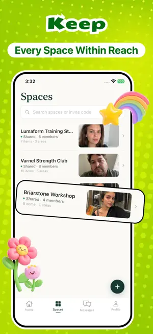 Spalyn: Space Share & Chat screenshot 2