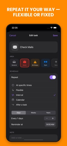 Forgot? Routine Planner Screenshot 4 of 5