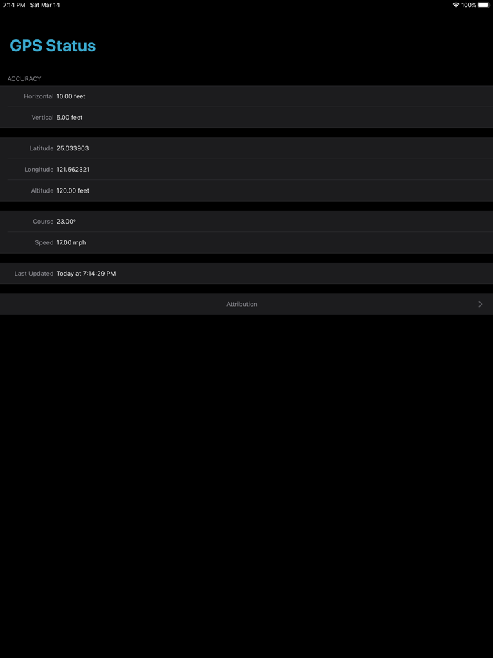 #3. GPS Status ∞ (iOS) Podle: Fawkes Wei