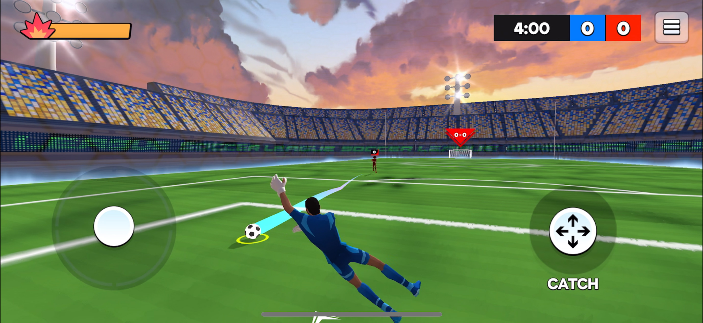 Soccer League: 4v4 Soccer Game