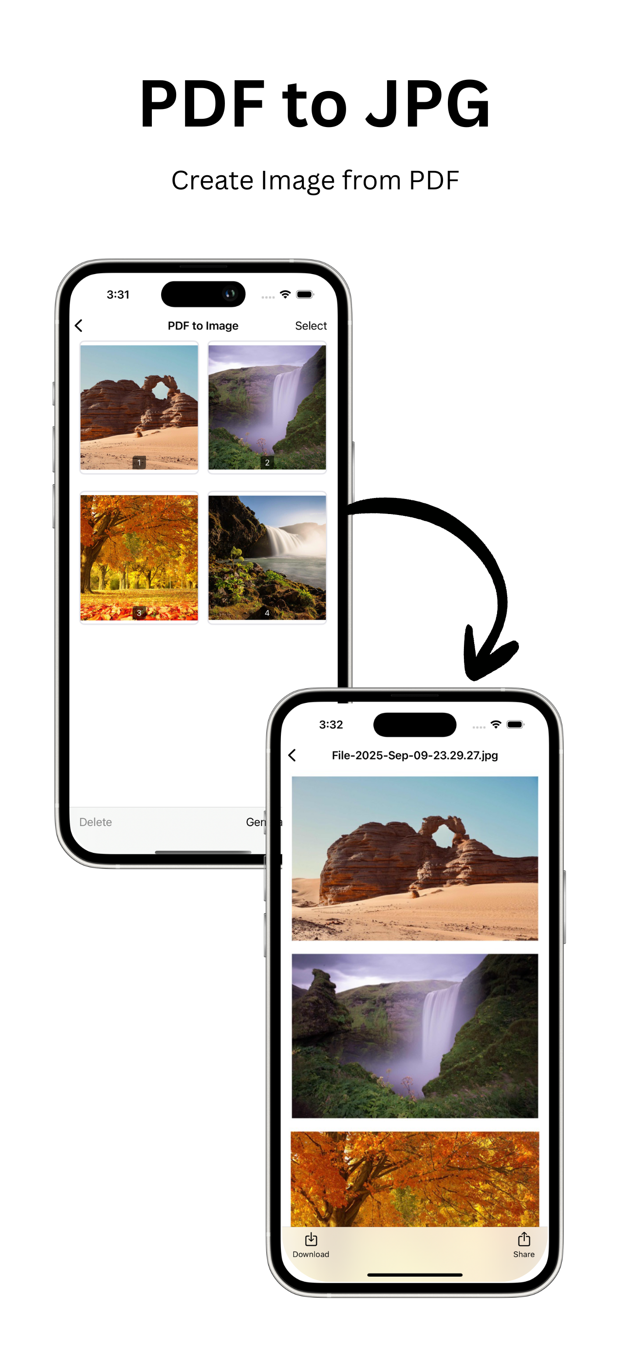 JPG to PDF: PDFAPP screenshot 9