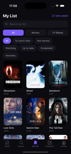 Cinefeeds screenshot 2