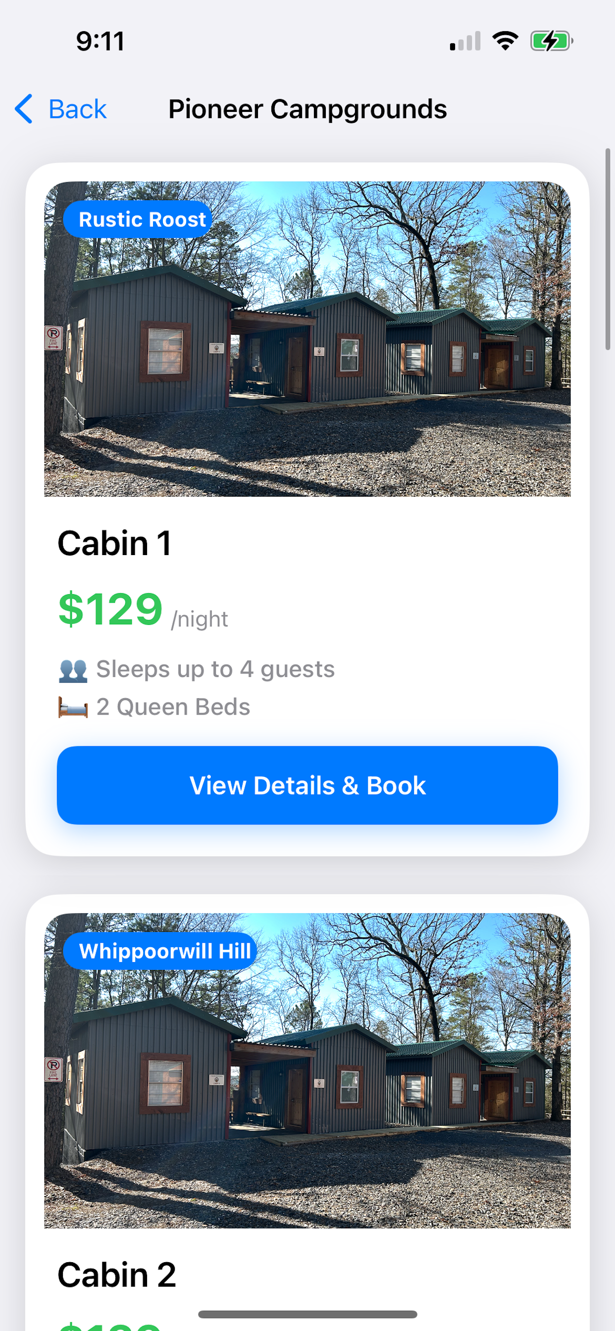 Pioneer Campgrounds screenshot 9