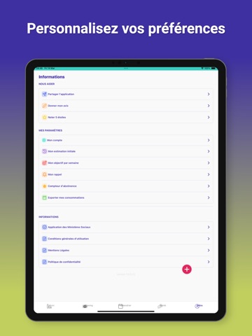 Option Zéro – Addiction alcool iPad screenshot