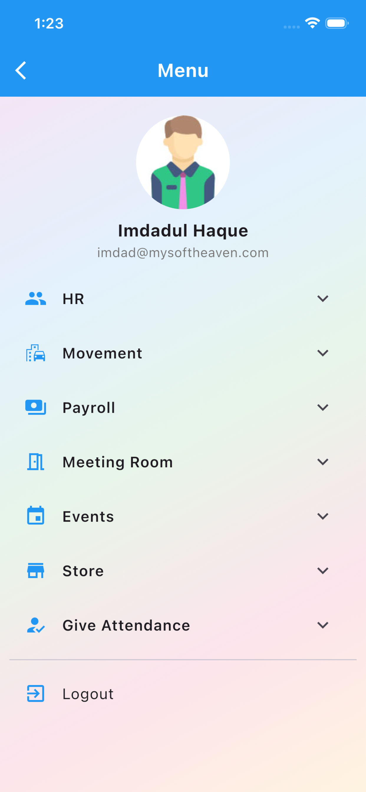 Sheba ERP (MHL) screenshot 3