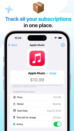 Subscription Tracker:SubTracky screenshot 4