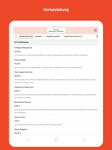 450 Gradi iPad screenshot