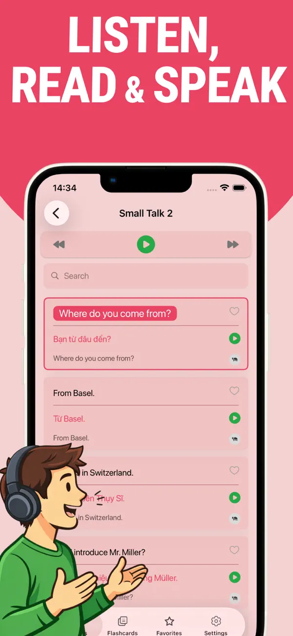 Screenshot #3 pour Learn Vietnamese - Lentil