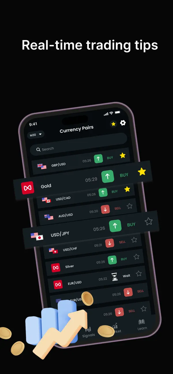 Screenshot #1 pour Forex Signals Tracking - Live