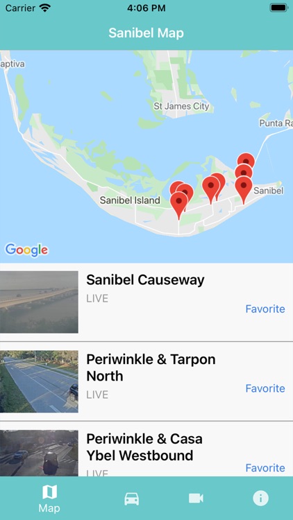 City of Sanibel Traffic Cams