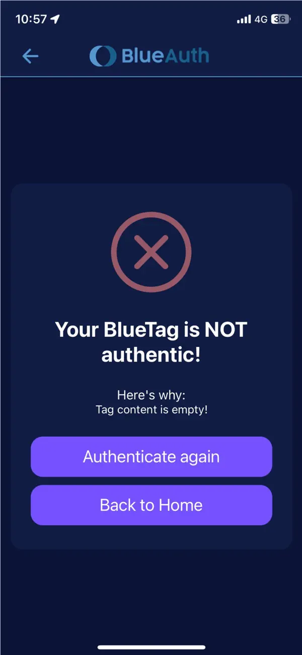 Screenshot #2 pour BlueAuth