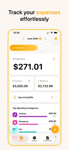 Expense Tracker - Luca Screenshot 1 of 7