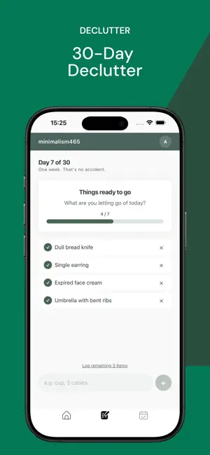 465 Minimalism Challenge screenshot 2
