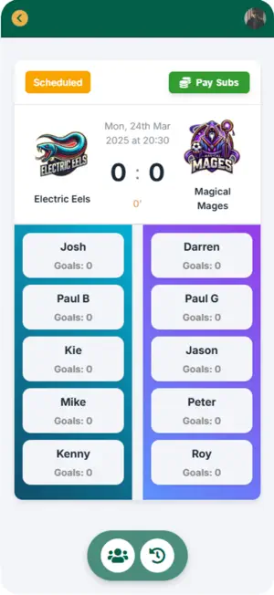 5Aside screenshot 4