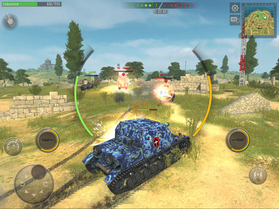 Battle Tanks: 戦車のゲーム・戦争兵器モバイルのおすすめ画像9