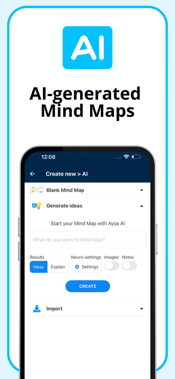 #4. AYOA - Mind Mapping (iOS) Przez: OpenGenius Limited