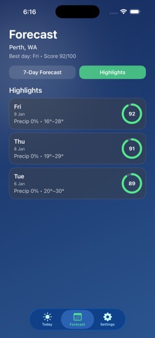 WeatherPermit screenshot